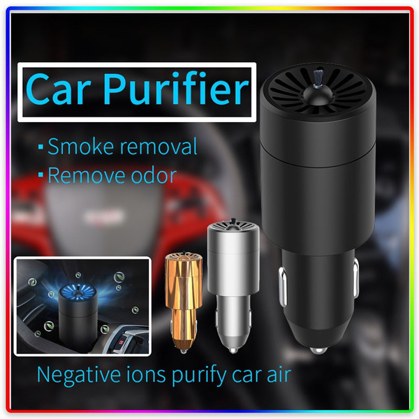 Automotive Mini Auto Fresh Air Negative Ionic Purifier Oxygen Bar Ozone