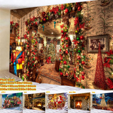 tapestrywall, christmastapestry, wallartdecor, Christmas