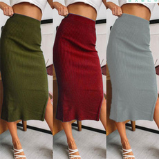 Fashion Skirts, long skirt, splitskirt, skirts female
