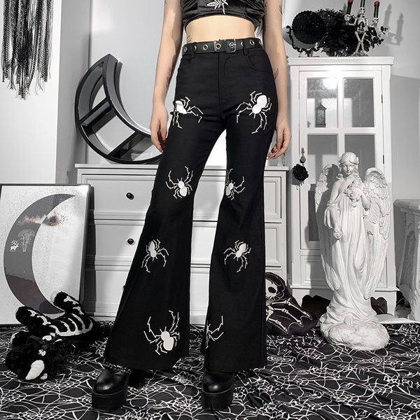 goth flare pants