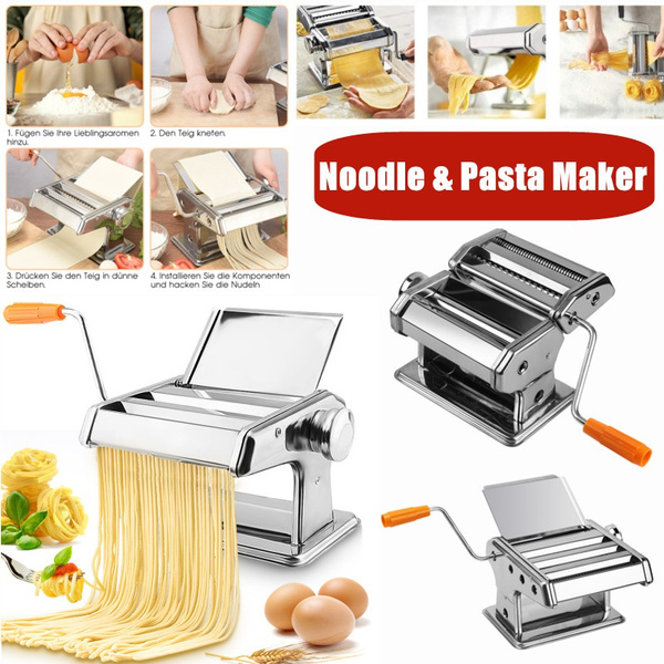 Manual Noodle Press Machine Hand Crank Pasta Maker Rolling Machine Home