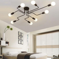 ceiling, industrial, living room, modernbedroomlamp