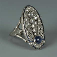 Antique, Blues, womens ring, Jewelry