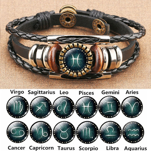 Zodiac Horoscope Star Sign Bracelet Leo Gold | LATELITA | Wolf & Badger