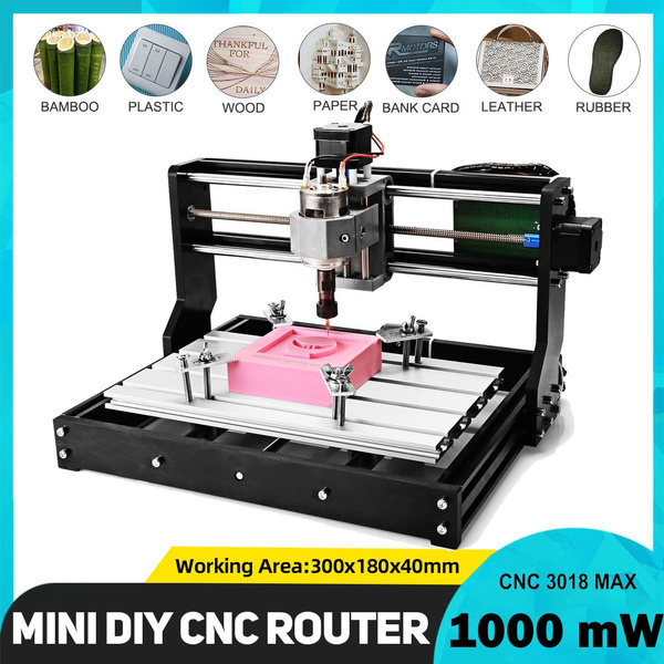 1000mW CNC3018 Pro 3 Axis Laser Engraving Machine Mini Multifunctional ...
