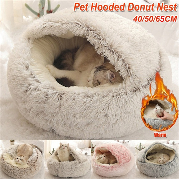 Large hooded cat outlet bed