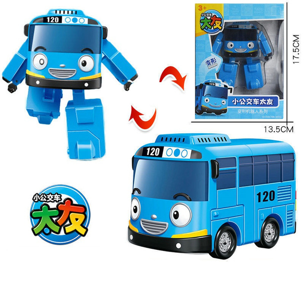 bus robot toy