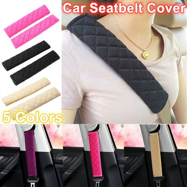 Soft Car Seat Belt Cover Universal Auto Seat Belt Covers Warm