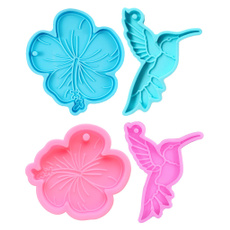jewelryresin, Key Chain, siliconebirdmold, Silicone