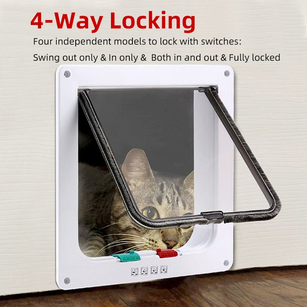 PetSafe Cat Door for Interior Door 2Way or 4Way Locking Door