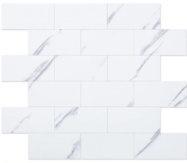 selfadhesive, subwaytile, waterproofbacksplash, easytoinstall