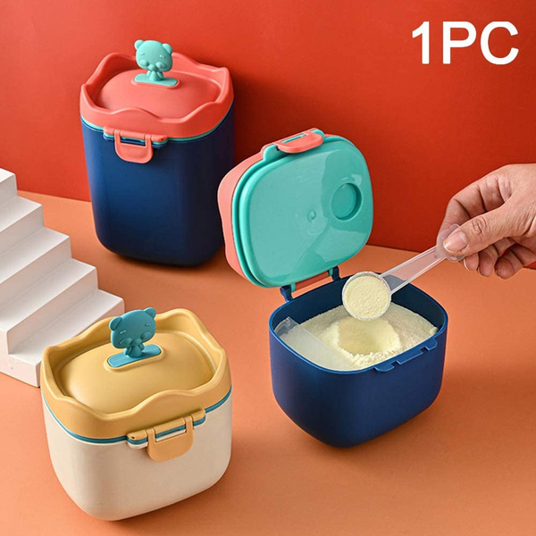Baby Formula Dispenser, Milk Powder Dispenser, Portable Non-Spill