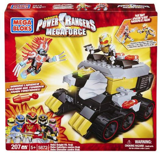 Mega Bloks Power Rangers Megaforce - Robo Knight vs. Vrak | Wish