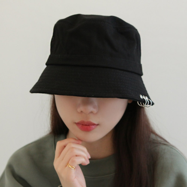 Pierced store bucket hat