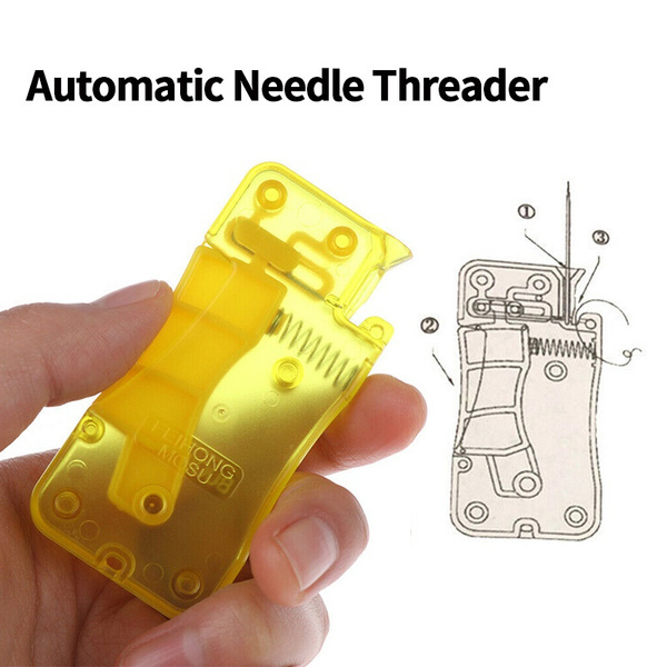 Sewing Machine Needle Threader Stitch Insertion Tool Automatic