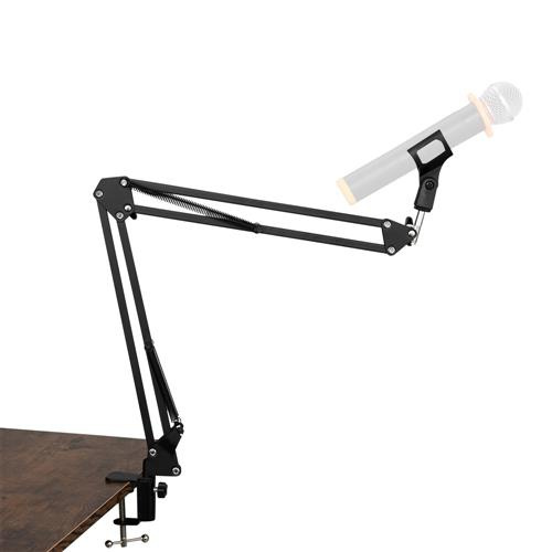 PIETVOSS Premium Mikrofon Arm Ständer für Schreibtisch Montage I Profi  Tisch Mikrofonarm einstellbar I Mikrofonständer, Microphone Arm (Schwarz)  () - PCPartPicker