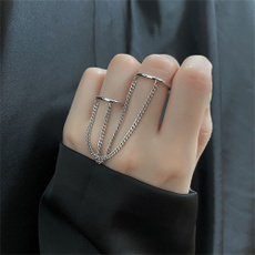 Hip Hop, wedding ring, Chain, Silver Ring