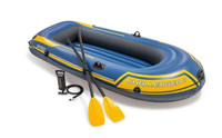 BAOLE Kayak Gonflable 2 Place Bateau Pneumatique 2 Rames Bateau De Rafting Pliable pour 2 Personnes Et 3 Personnes boosted Bateau Pneumatique Peche