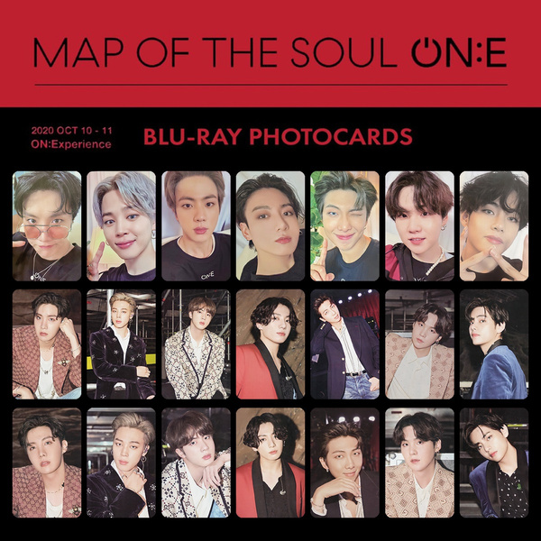 BTS MAP OF THE SOUL ON:E BLU-RAY Photo Card Lomo Card Postcard | Wish