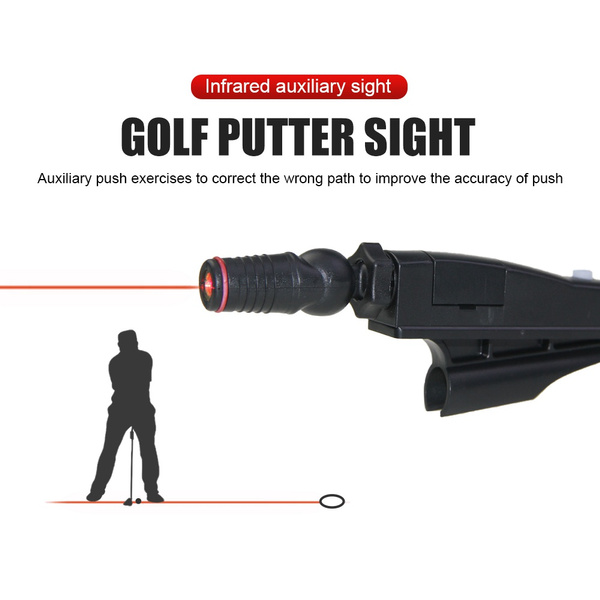 Golf Putter Plane Laser Pointer Sight Golf Training Aid Fix Your Putt