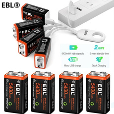 Rechargeable, liion, usb, Batteries