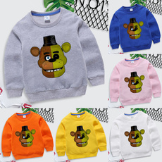 kidspullover, autumnwinter, fivenightsatfreddyssweatshirt, cartoon sweatshirt