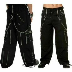 strappunktrouser, Men, blackgothictrouser, gothic clothing