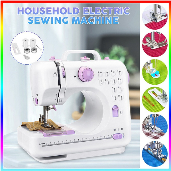 Portable Sewing Machine Mini Electric Household Crafting Mending