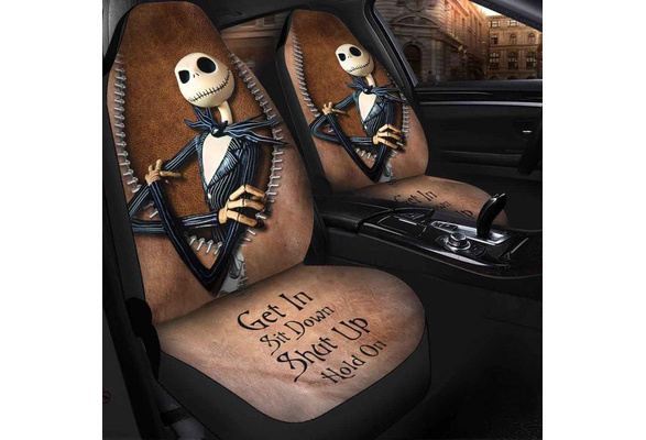 Jack skeleton deals car seat covers