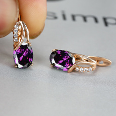 DIAMOND, Gemstone Earrings, Jewelry, Stud Earring