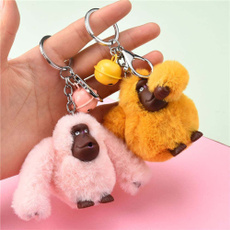 gorillakeychain, Plush Doll, monkeykeyring, Key Chain