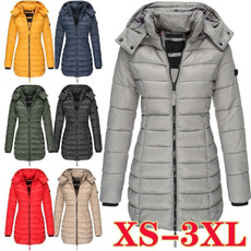 Casual Jackets, Plus Size, quilted, Coat