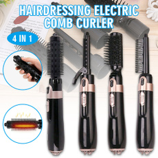 Hair Curlers, hairstraightenerbrush, Electric Hair Comb, hairstylercomb