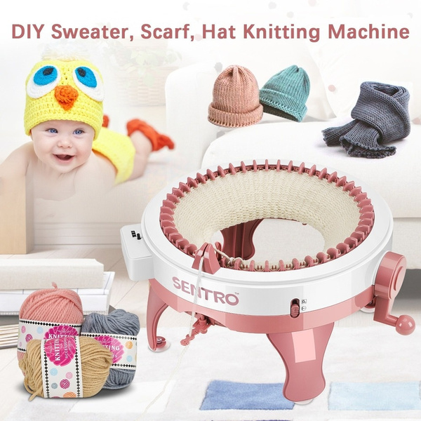 Needles Knitting Machines With Row Counter, Smart Knitting Round Loom For  Adults/kids