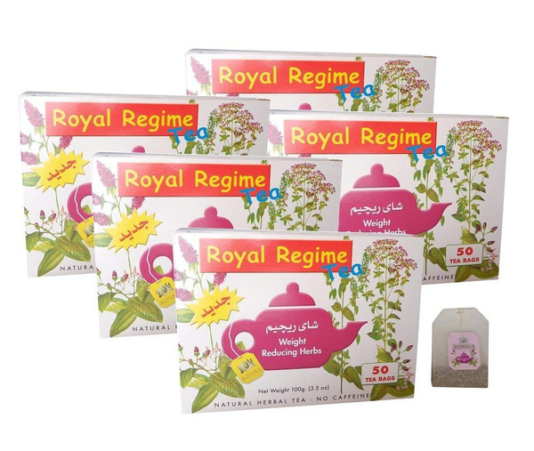Royal Regime Tea Bags Weight Loss Reducing Herbal Slimming Herbs Detox