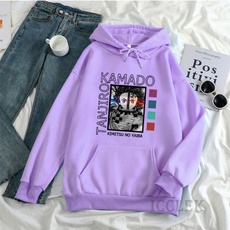 Hip Hop, Casual Hoodie, pullover hoodie, tanjirokamado