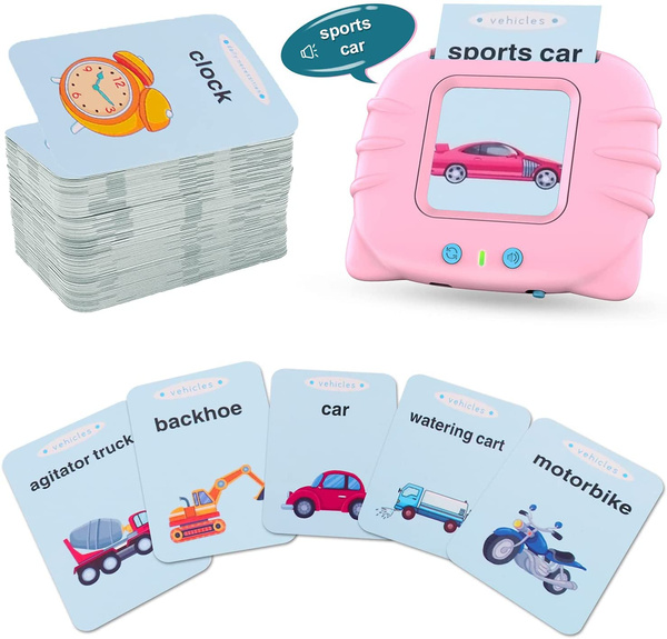 Talking Flash Cards Learning Toys for 2 3 4 5 6 Year Old Boys