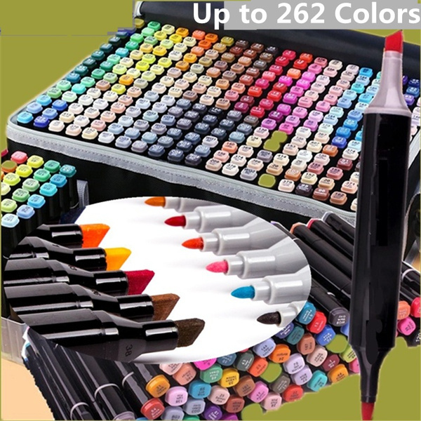 120pcs Colored Marker Pen, Drawing Painting Pen For Students