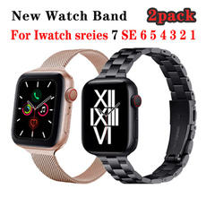 Steel, applewatchband45mm, iwatchseries7bandwomen, applewatchband44mm