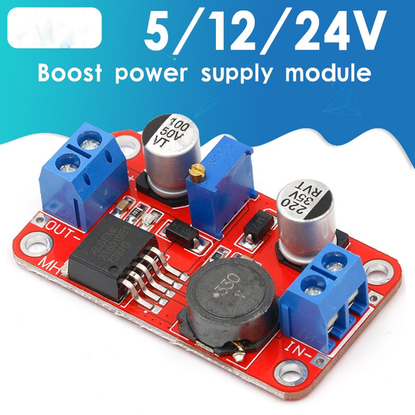 5A DC-DC Step Up Power Module Boost Volt Converter 3.3V-35V To 5V 6V 9V ...