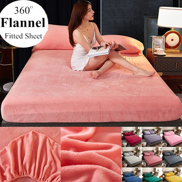 Red fleece fitted discount sheet