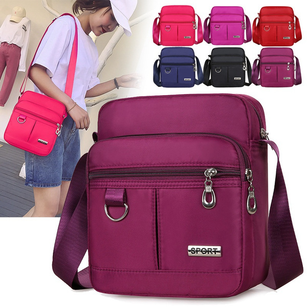 Women Fashion Waterproof Nylon Bag Casual Travel Shoulder Bag