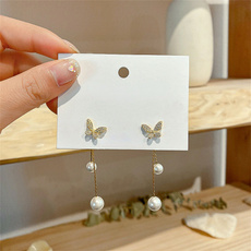 butterfly, King, Tassels, butterfly earrings