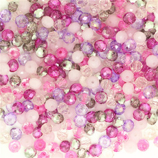 beadsforjewelrymaking, pink, fantasticcolor, perledeverrecristal