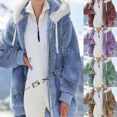 pinkjacket, Korea fashion, Plus Size, furcoatwomen