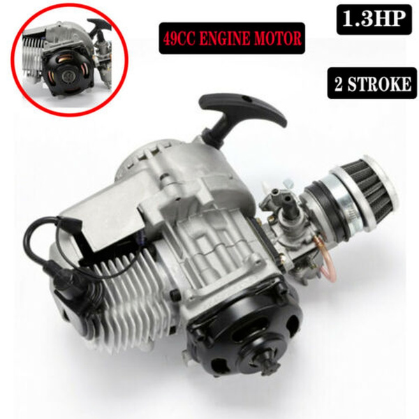 49CC Engine Motor Complete Engine Unit 1300rmp For Mini Motos Quad Dirt