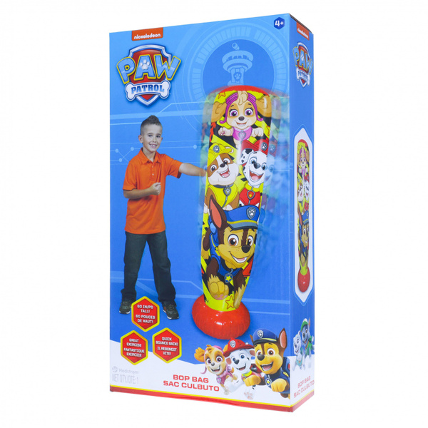 Nickelodeon Paw Patrol Kids Bop Bag Punching Bag Childrens Exercise Toy ...