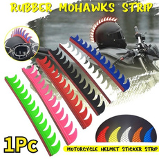Helmet, propeller, Stickers, mohawksstrip