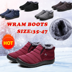 ankle boots, Fashion, Waterproof, Shoes