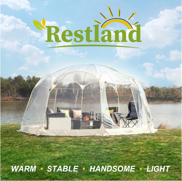 Bubble Tent 15x15, Outdoor Canopy tent Clear Garden igloo tent Gazebos